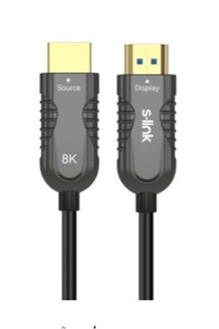 S-LINK SL-HM8K070 HDMI TO HDMI 70m v2.1 8K60 HZ 4K 120HZ Fiber Kablo - PH