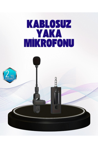 ARMÜZ 360 Derece Ses Algılamalı Type C Şarjlı Yaka Mikrofonu