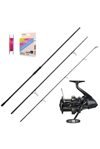 Shimano SpeedMaster 14000XTD - Prologıc C Series 390cm 3.5LBS Sazan Olta Seti