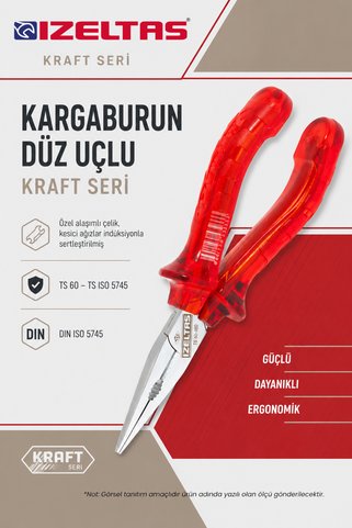 İzeltaş 160mm Düz Kraft Kargaburun