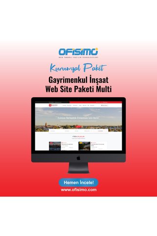 ofisimo Gayrimenkul İnşaat Web Paketi Elegance