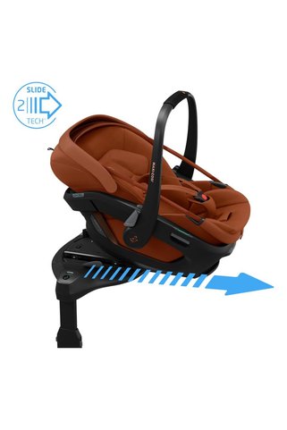 MAXİ-COSİ Coral SlidePro Isofix Bazalı 360 Dönebilen Tam Yatabilen Modüler 0-13 Kg Ana Kucağı Terra