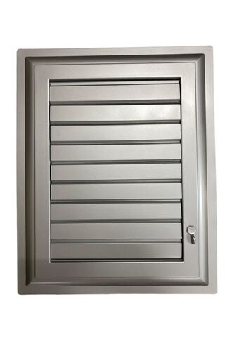Nil AVM Plastik Menfez 35X55 Gümüş Banyo WC Havalandırma