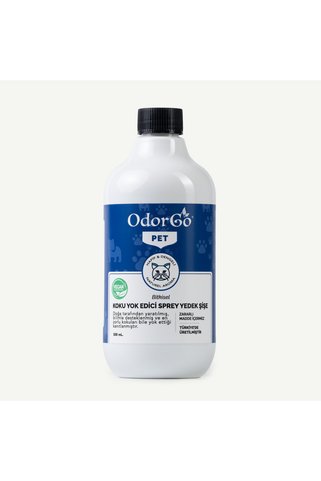 Odorgo Pet Sprey Yedek Şişe 500ml – Kedi & Köpek, Yedek & Çevreci Dolum, Vegan
