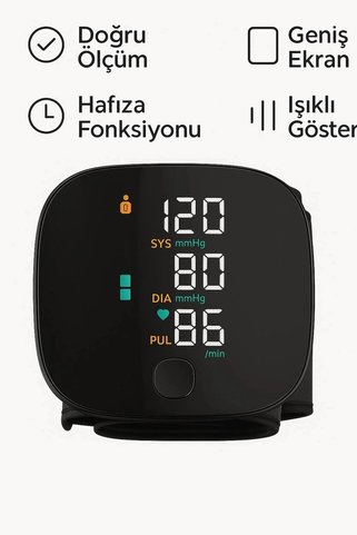 Eco Lounge Otomatik Koldan Tansiyon Aleti Kol Manşonlu Dijital Nabız ve Tansiyon Ölçer
