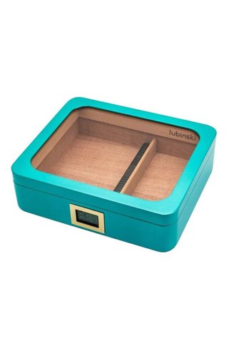 Lubinski Yeni Seri Basic Puro Kutusu Humidor 30's Mavi LB-021