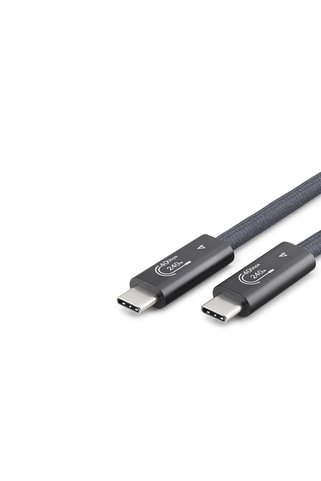 Marsilyan Type-C Usb4 40 Gbps 240W 8K 60 Hz Şarj Ve Data Kablosu 0.5 M Siyah HDX7885 TG84YUB-587HFC