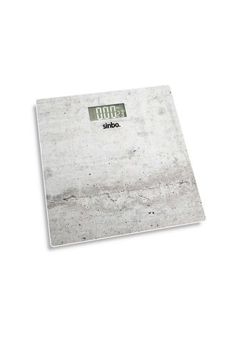 Eco Lounge Sinbo Dijital Tartı - Beyaz Renk - 180 kg Maks Kapasite - LCD Ekran