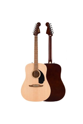 FENDER Akustik Gitar California Debut Redondo Ceviz Klavye Nat.