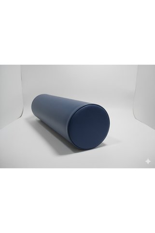 St Morritz Spor Salonu Yer Minderi Silindir Pozisyon Rehabilitasyon Minderi 15x50 Cm Mavi