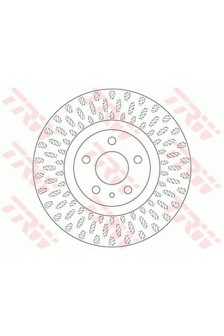 TRW MIXDEPO ON FREN DISKI FIAT 500L (20720) 12- 284x22x44