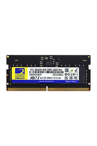 Universal TwinMOS TMD58GB4800S40, 8GB, DDR5, 4800MHz, CL40, 1.1V Notebook Ram