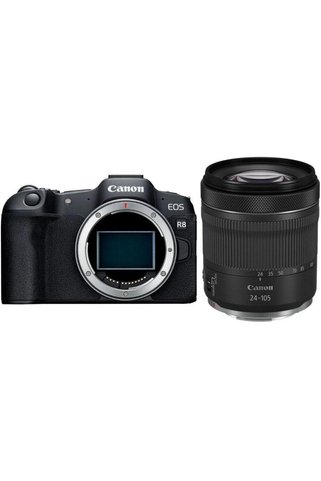Canon EOS R8 RF 24-105mm f/4-7.1 IS STM Lens Kit