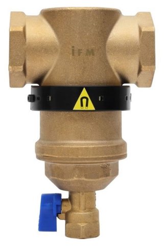 ifm endüstri 1'' (DN25) Cleanmag Manyetik Pirinç Tortu Tutucu (Mıknatıslı)