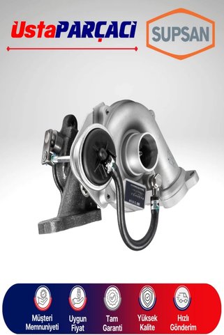 Ustaparçacı Citroen C1 1.4 HDi 2001-2010 Turbo 0375.G9-2S6Q6K682AA-2S6Q6K682AD