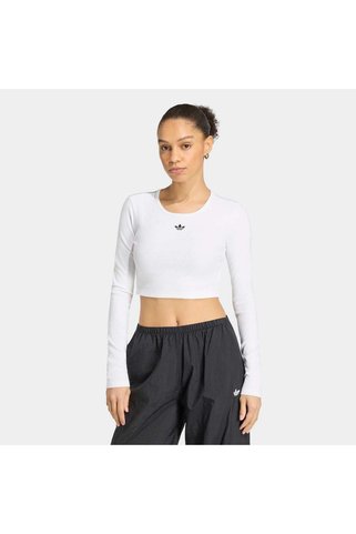adidas Ess Rib Crop Ls Kadın Spor T-shirt KR1131