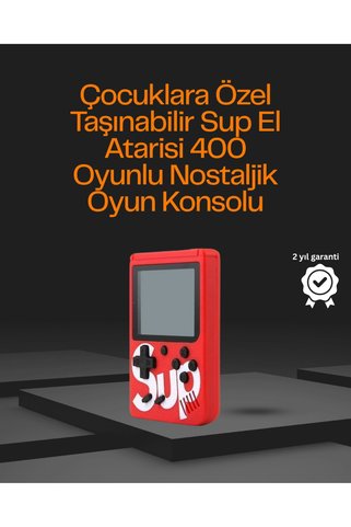 Epilons 3 İnç Ekranlı Klasik Oyunlu El Konsolu