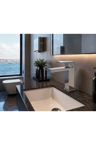 ACAR SU ARMATÜRLERİ Lavabo Bataryası Tek Su Girişli Acar Mıx 06.04.001