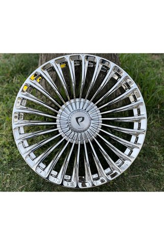 powcan 18 İNÇ 5X112 KROM MERCEDES MAYBACH JANT TAKIMI C180 C200 E180 E200 VITO UYUMLU JANT TAKIMI ( 4. ADET )