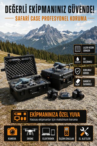 Begin Power Safari Case Takım Çantası Süngerli Sf-400s