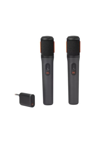 JBL EasySing Partybox Kablosuz Karaoke Mikrofon Set (2 adet) - Siyah