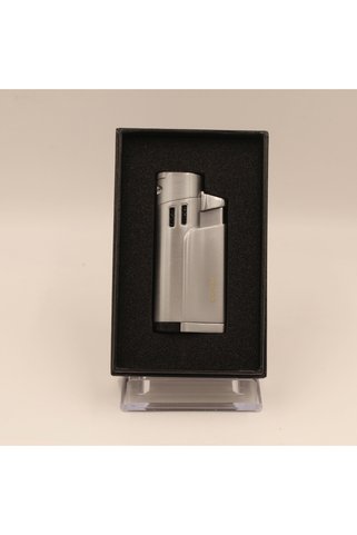 Parmida 4 Torch Pürmüz Delici Gunmetal Metal Puro Çakmağı