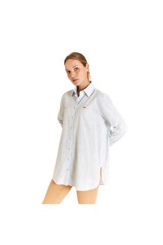 U.S. Polo Assn. U.S. POLO  COMFORT FİT KETEN TUNİK SPOR GÖMLEK G082GL004.000.1838200 MUTİL