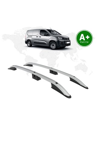 FA OTOMOTİV Peugeot Partner Tavan Çıtası Uzun Şasi 2019 Model Ve Sonrası Gri