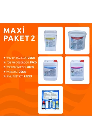 Havuzhane Havuz Bakım Seti Maxi Paket 2