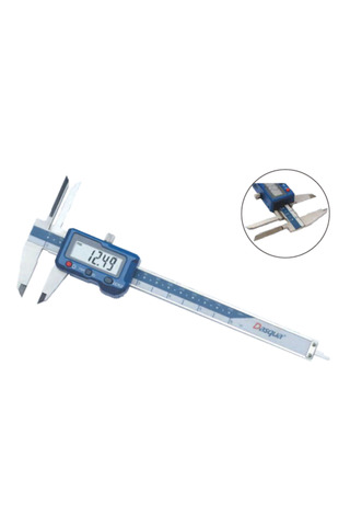 DASQUA 0-200mm Dijital Kumpas Uzun Üst Çeneli Üst Çene Boyu 44mm 2100-0620