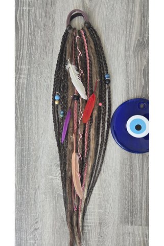 Amara creative stüdyo Kumral ton afrika örgüsü ve rasta toka