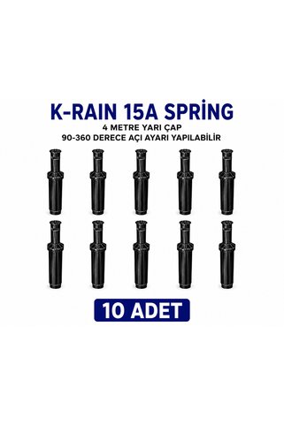 KRAİN K-RAİN 15A SPRİNG 4METRE (10ADET)