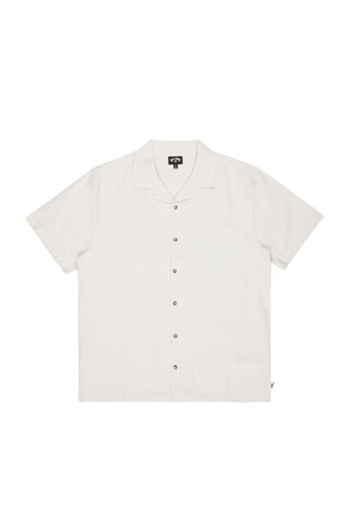 BİLLABONG Vacay Linen Erkek Beyaz Gömlek ERKEK GÖMLEK EBYWT03030
