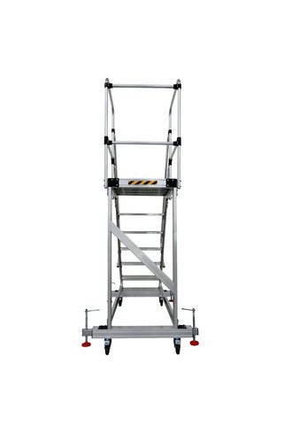Sözbir Merdiven 6+1 DENGE AYAKLI TEKERLEKLİ ENDÜSTRİYEL PLATFORM