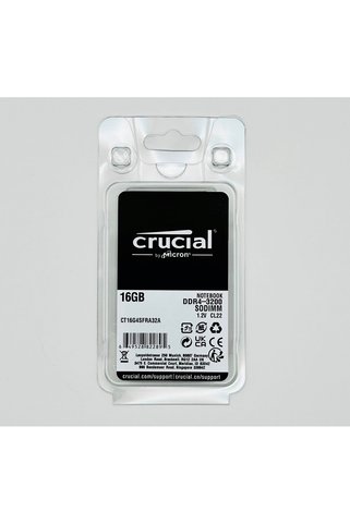Crucial 16 GB 3200 MHz CL22 CT16G4SFRA32A DDR4 Notebook Ram- Kutulu