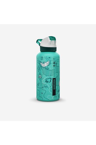 Decathlon Outdoor Alüminyum Matara - Pipetli / 0,6 Litre - Grafik Desenli - 900