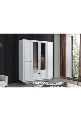 Doressa Living Mark 4 Kapılı Gardırop