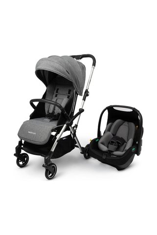 Kanz Marcus Kolay Katlanabilen Kabin Travel Sistem Bebek Arabası Heavy Grey