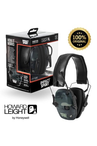 Howard Leight by Honeywell Impact Sport Sound Black Multicam (Elektronik Atış Kulaklığı)