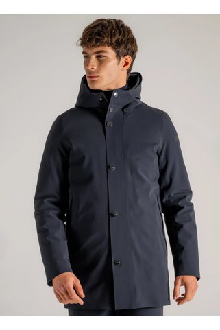 Roberto Ricci Designs Beyaz Erkek Slim Fit Parka Surflex Down Under Floating Parka