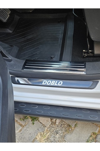Dbc Online DOBLO PANELVAN KROM KAPI EŞİK KORUMA İÇ DIŞ SET 4 PARÇA 2025 2026 MODEL