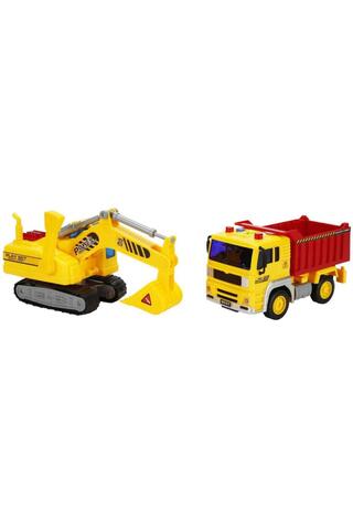 Zeus Lojistik S00001999 1/20 İNŞAAT ARAÇLARI 2Lİ SES/IŞIK