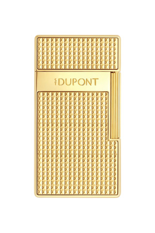 S.T. Dupont Biggy Golden Diamond Head Puro Çakmağı 28119 - TR9140