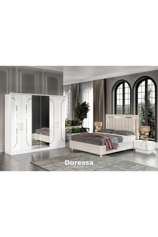 Doressa Living Penta White Yatak Odası Takımı