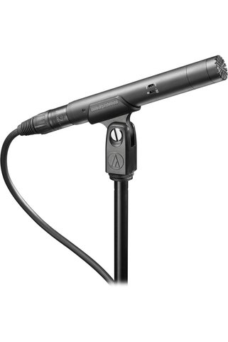 Audio Technica Audio-Technica AT4022 Çok Yönlü Kondenser Enstrüman Mikrofonu, Siyah