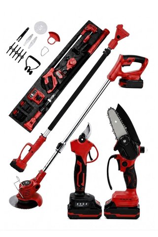 BUTOOLS ŞARJLI BAHÇE ALETİ 4 ’LÜ SET – PROFESYONEL ÇOK FONKSİYONLU SET