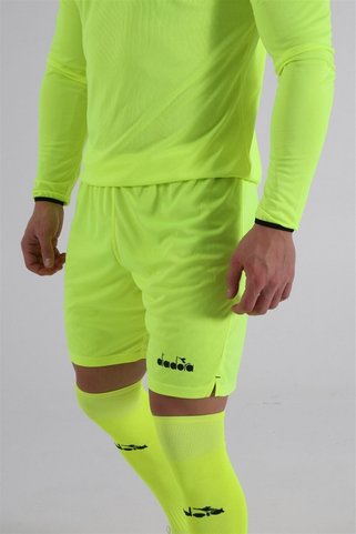Diadora Elite Profesyonel Kaleci Şortu Neon Sarı