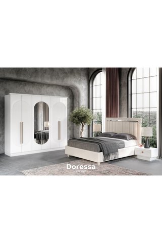 Doressa Living Besse Aynalı Yatak Odası Takımı