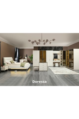 Doressa Living Lena Şifonyer Modüllü Köşe Yatak Odası Takımı