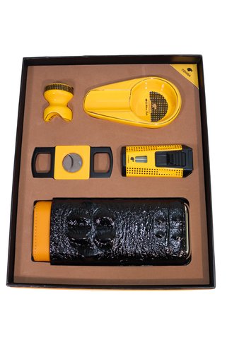 cohiba accessory Cohiba Beşli Sarı Puro Seti CST0337